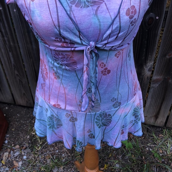 Tie Die Summer Top Anthropologie - Picture 4 of 12